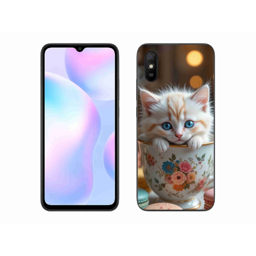 Gélový kryt mmCase na Xiaomi Redmi 9AT - roztomilé mačiatko 6