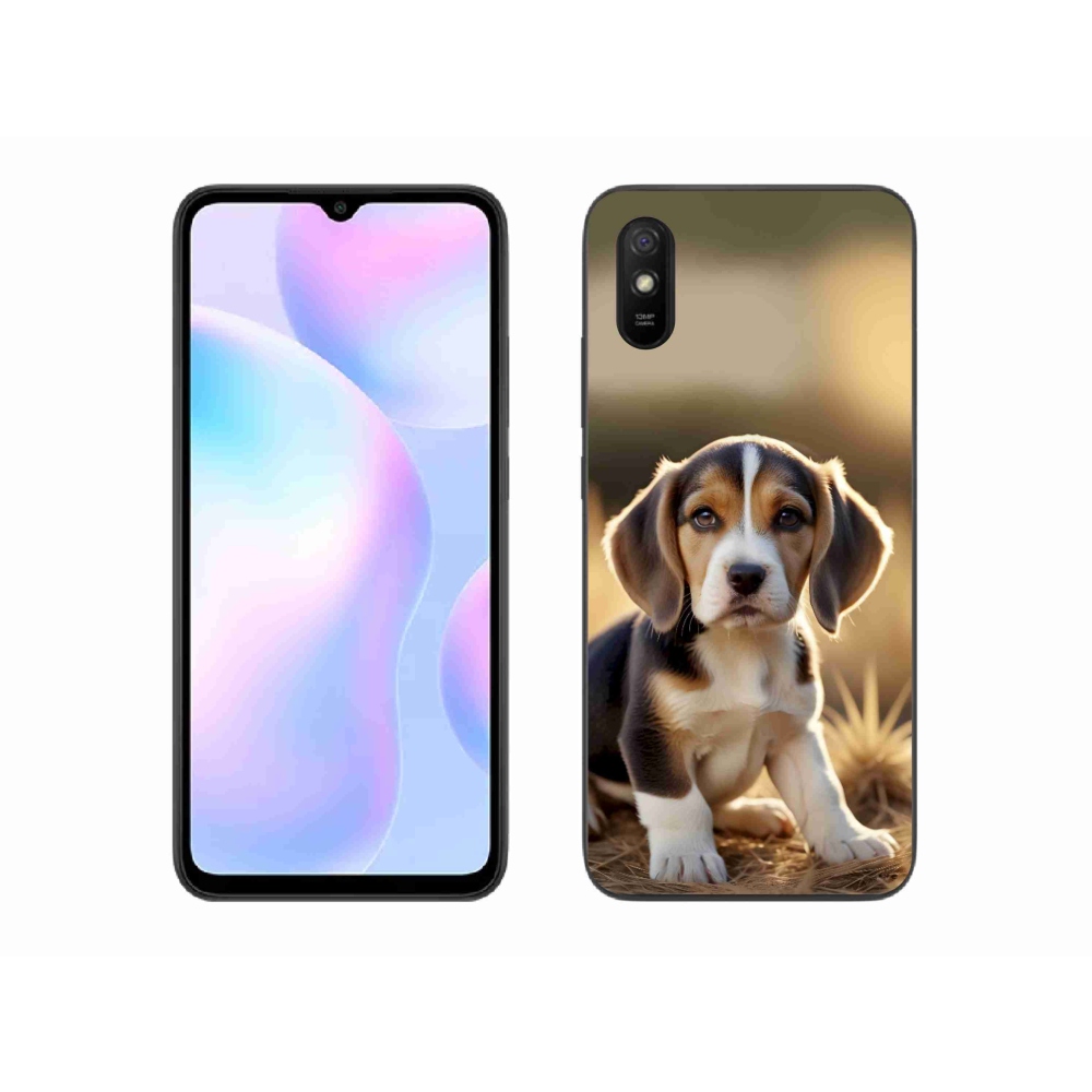 Gélový kryt mmCase na Xiaomi Redmi 9AT - roztomilý bígl