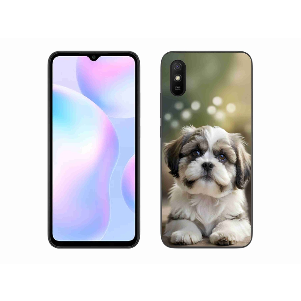 Gélový kryt mmCase na Xiaomi Redmi 9AT - roztomilý shih-tzu