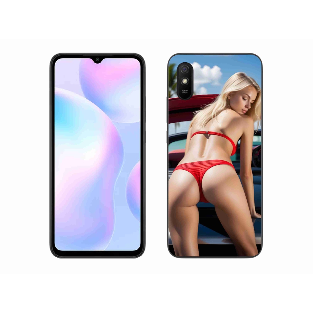 Gélový kryt mmCase na Xiaomi Redmi 9AT - sexy žena 2