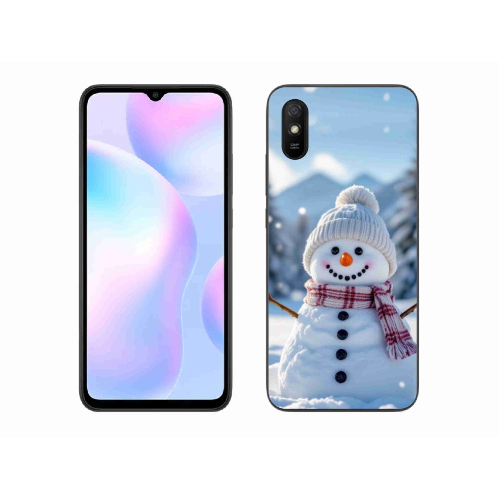 Gélový kryt mmCase na Xiaomi Redmi 9AT - snehuliak 3