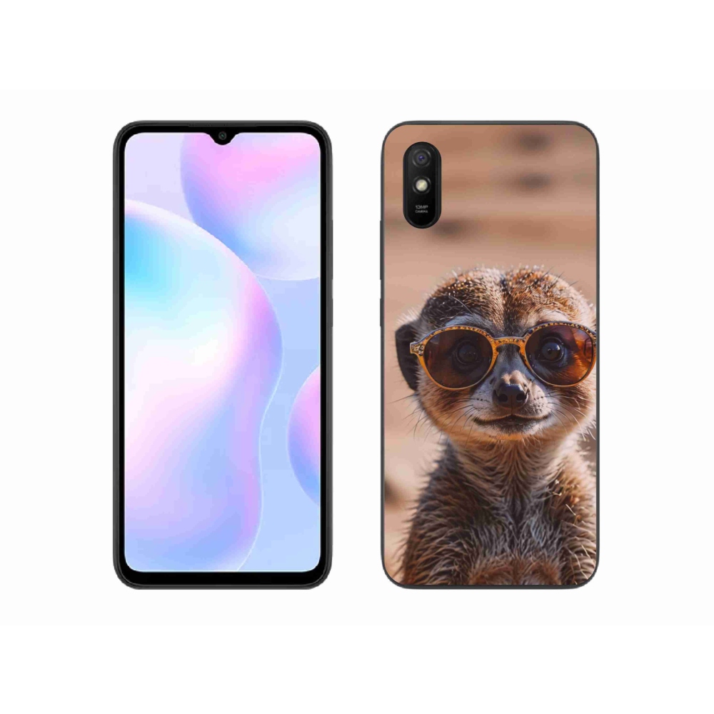 Gélový kryt mmCase na Xiaomi Redmi 9AT - štýlová surikata