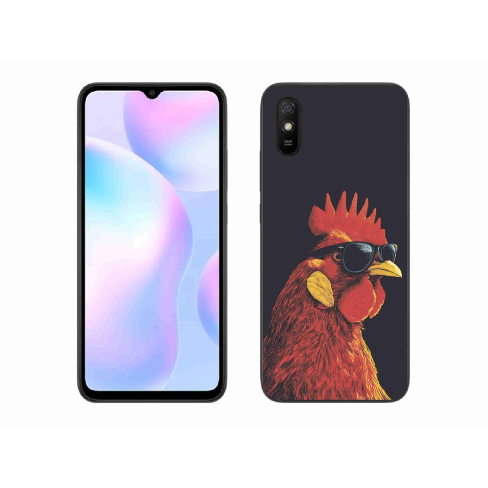 Gélový kryt mmCase na Xiaomi Redmi 9AT - štýlový kohút