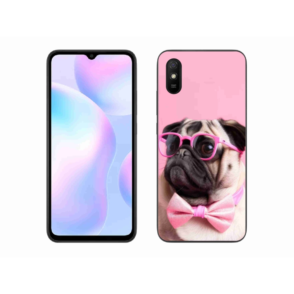 Gélový kryt mmCase na Xiaomi Redmi 9AT - štýlový mops