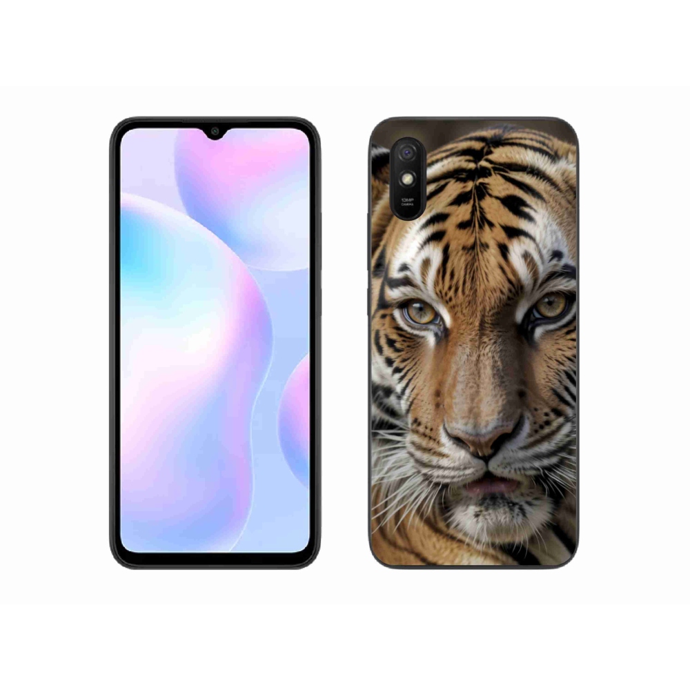 Gélový kryt mmCase na Xiaomi Redmi 9AT - tigrie pohľad