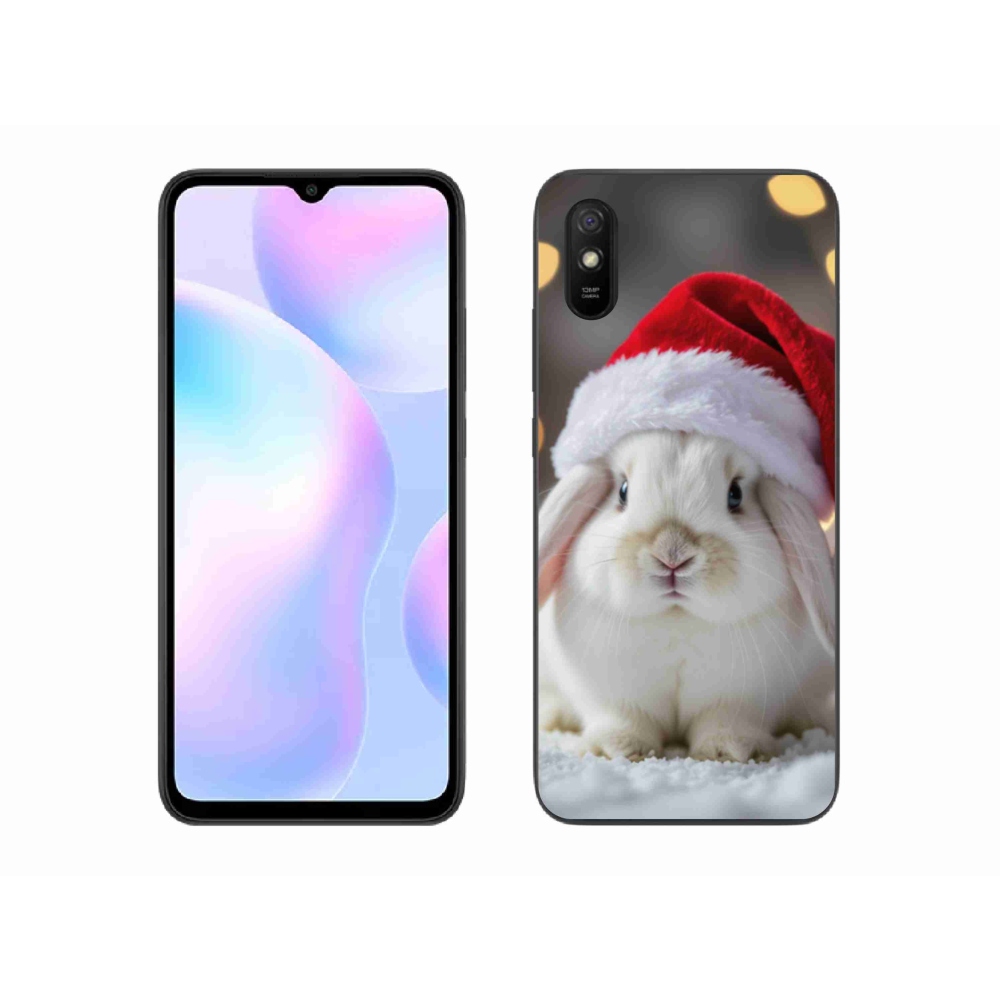Gélový kryt mmCase na Xiaomi Redmi 9AT - vianočný králik