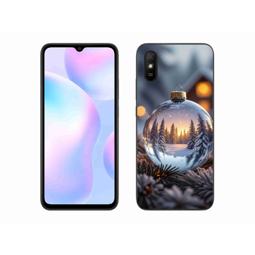 Gélový kryt mmCase na Xiaomi Redmi 9AT - vianočná ozdoba