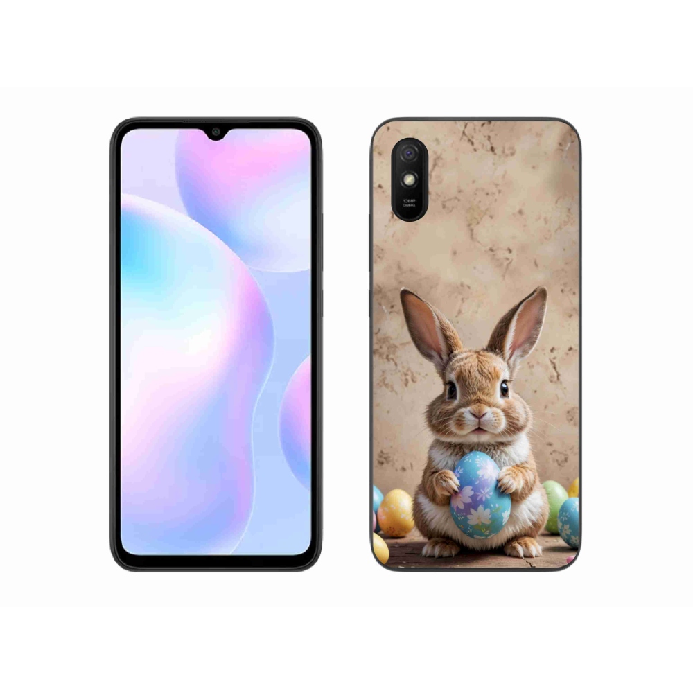 Gélový kryt mmCase na Xiaomi Redmi 9AT - veľkonočný zajačik