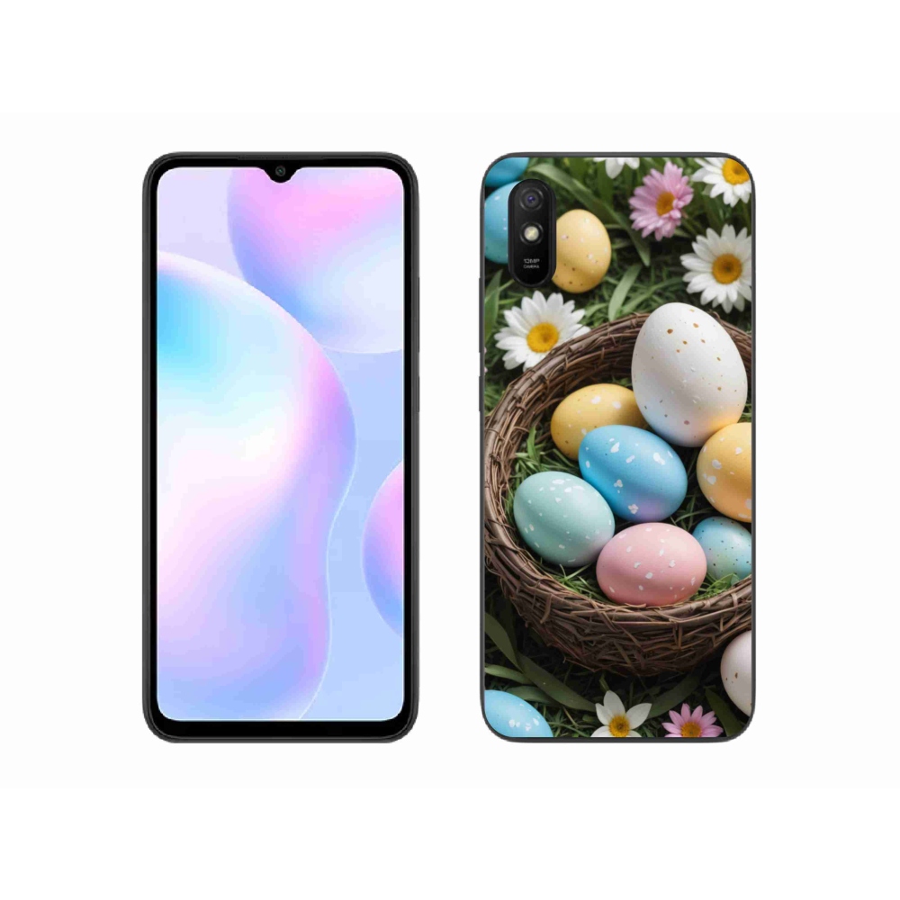 Gélový kryt mmCase na Xiaomi Redmi 9AT - veľkonočné vajíčka 2