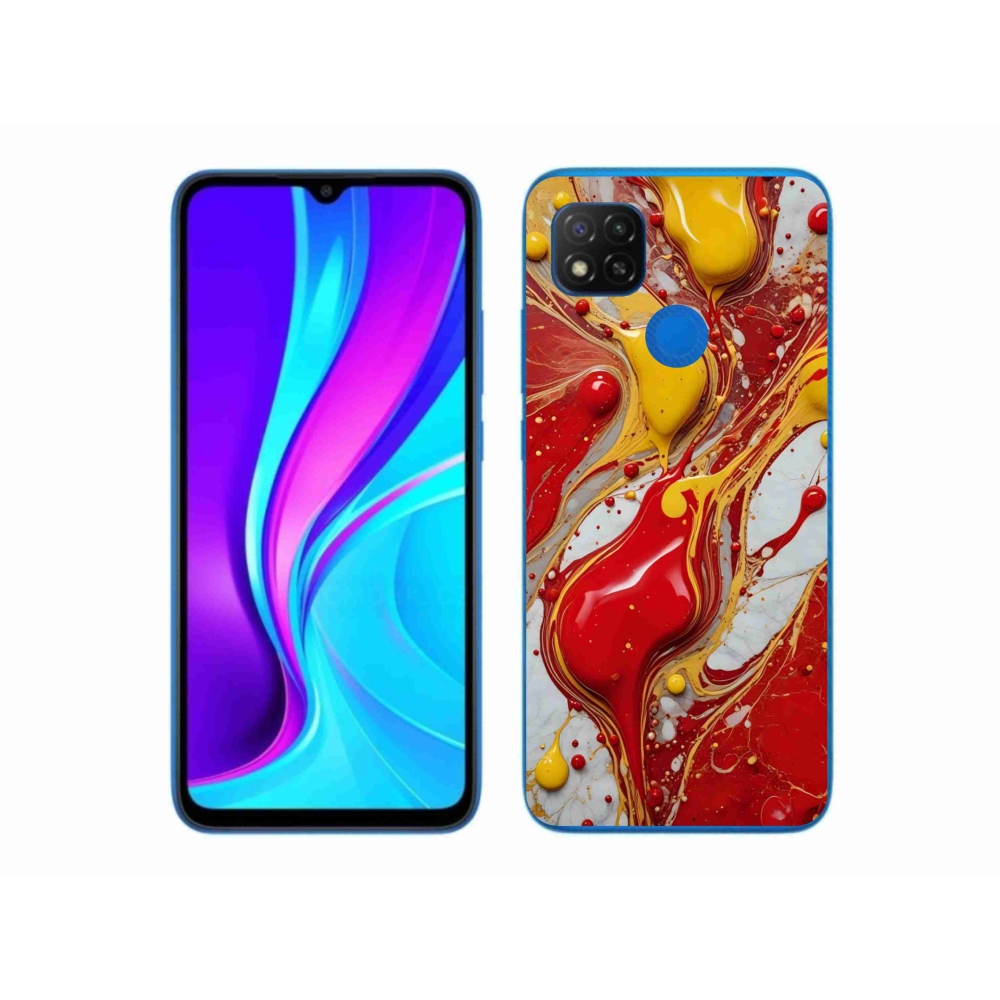 Gélový kryt mmCase na Xiaomi Redmi 9C - abstraktný motív 42