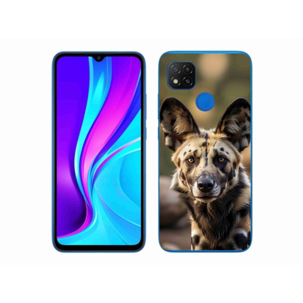 Gélový kryt mmCase na Xiaomi Redmi 9C - africký divoký pes