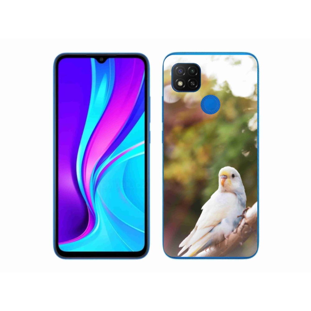 Gélový kryt mmCase na Xiaomi Redmi 9C - andulka biela