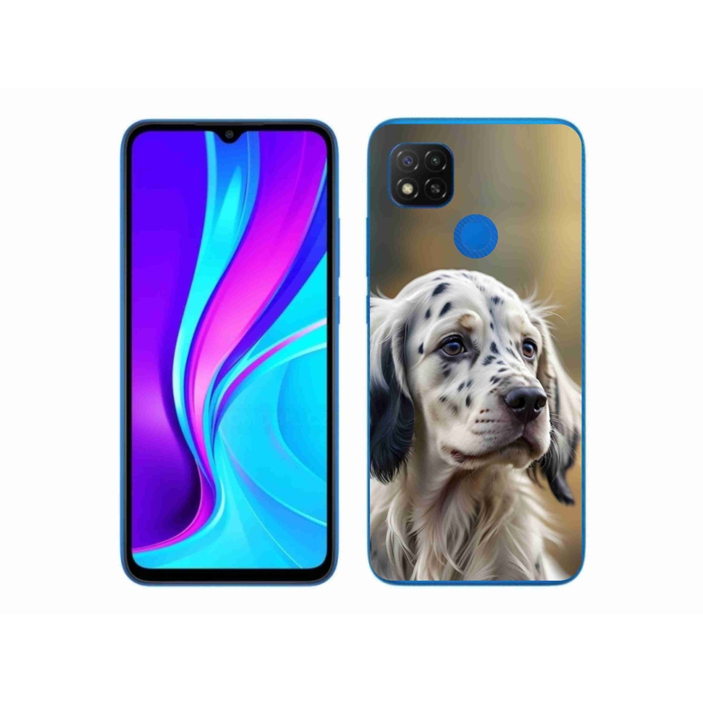 Gélový kryt mmCase na Xiaomi Redmi 9C - anglický seter