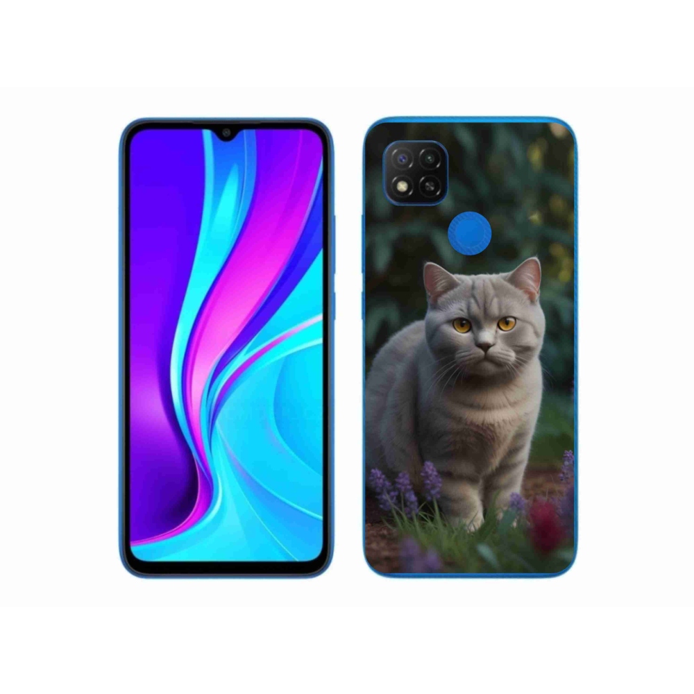 Gélový kryt mmCase na Xiaomi Redmi 9C - britská mačka