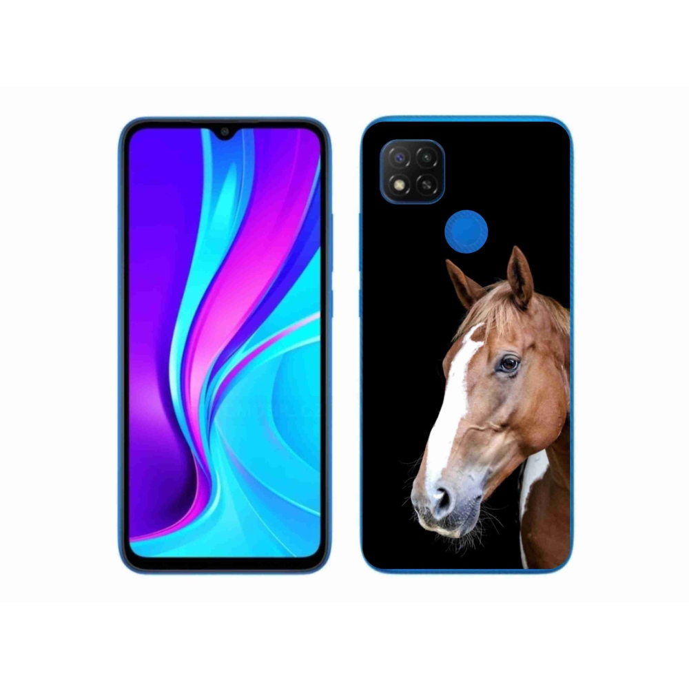 Gélový kryt mmCase na Xiaomi Redmi 9C - hnedý kôň 3