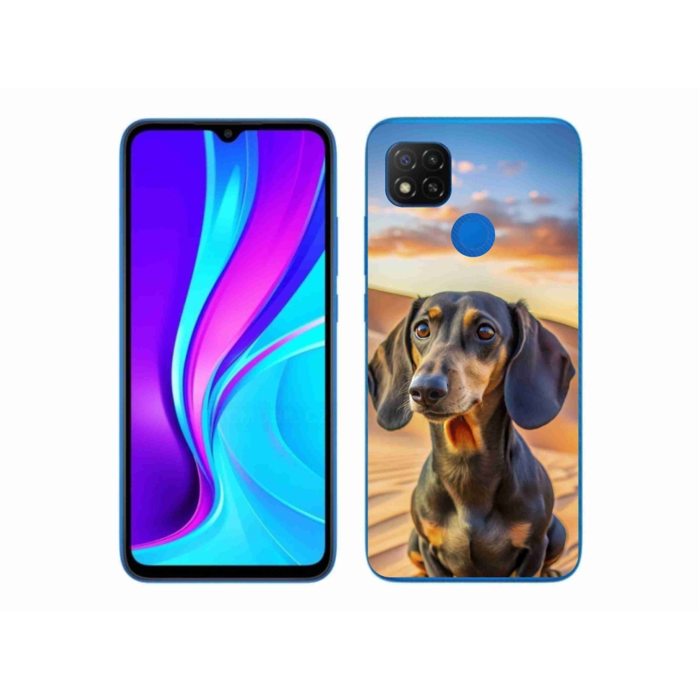 Gélový kryt mmCase na Xiaomi Redmi 9C - jazvečík 3