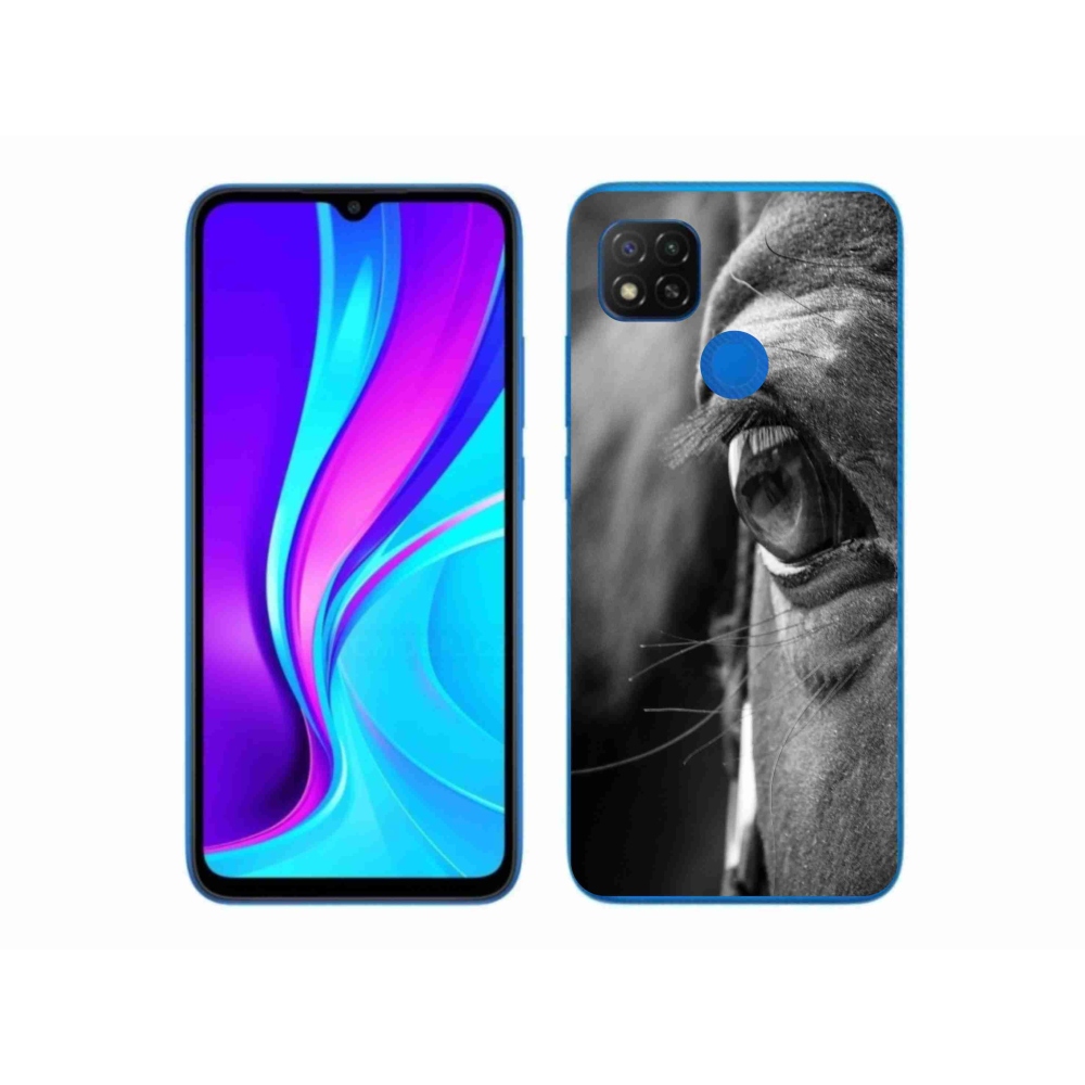 Gélový kryt mmCase na Xiaomi Redmi 9C - konský pohľad