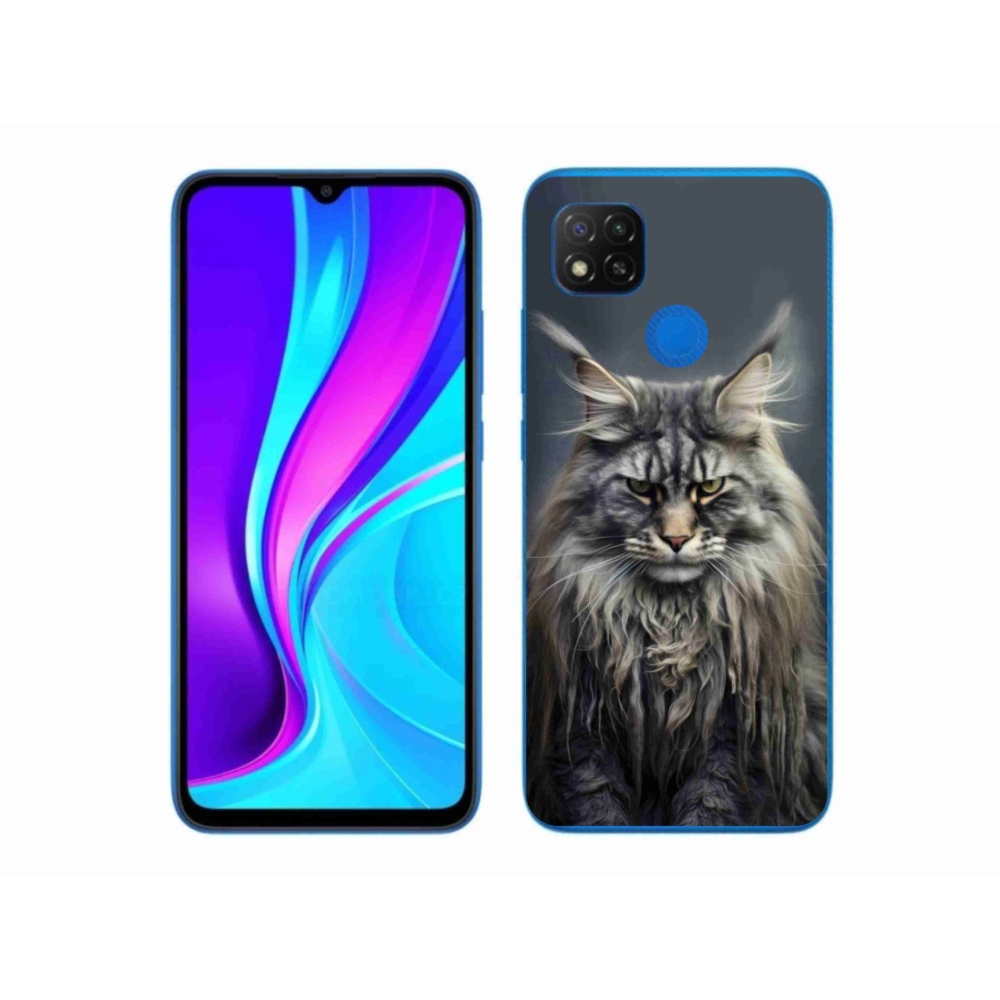 Gélový kryt mmCase na Xiaomi Redmi 9C - mačacie pohľad 4
