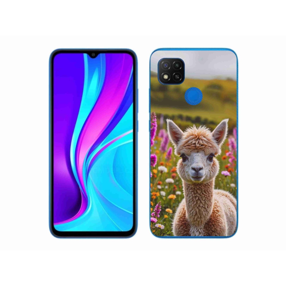 Gélový kryt mmCase na Xiaomi Redmi 9C - lama na lúke