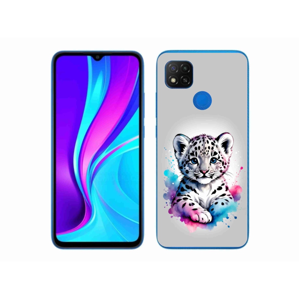 Gélový kryt mmCase na Xiaomi Redmi 9C - leopardej mláďa
