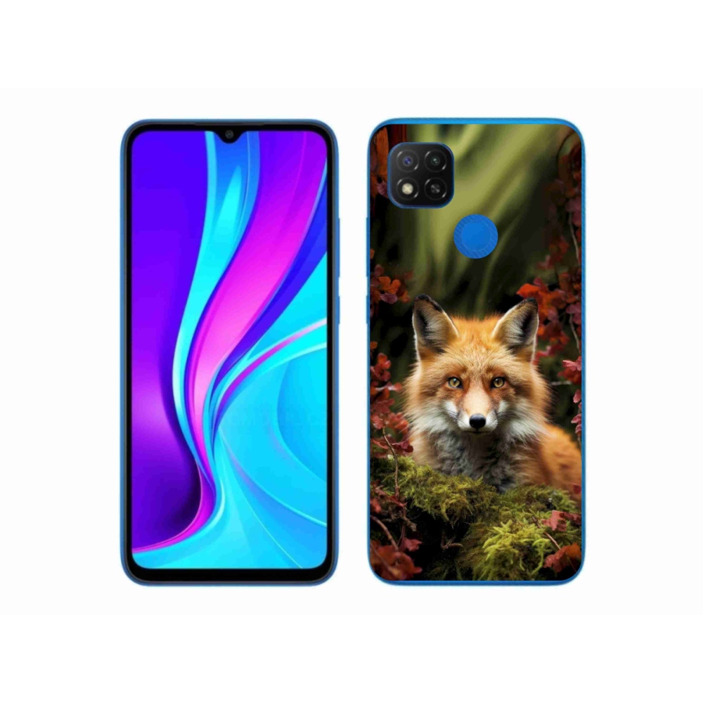 Gélový kryt mmCase na Xiaomi Redmi 9C - líška v lese