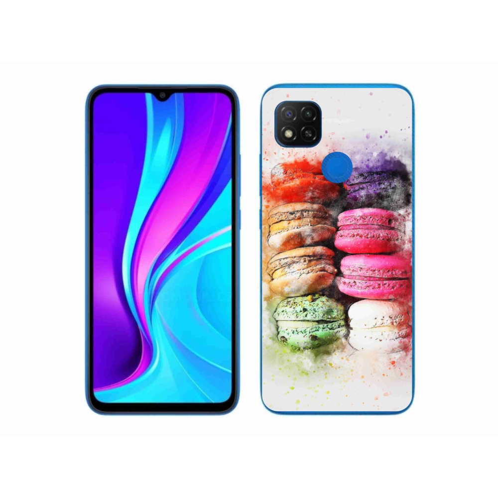 Gélový kryt mmCase na Xiaomi Redmi 9C - makrónky