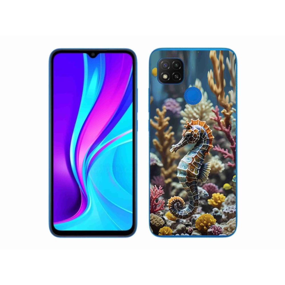 Gélový kryt mmCase na Xiaomi Redmi 9C - morský koník 2