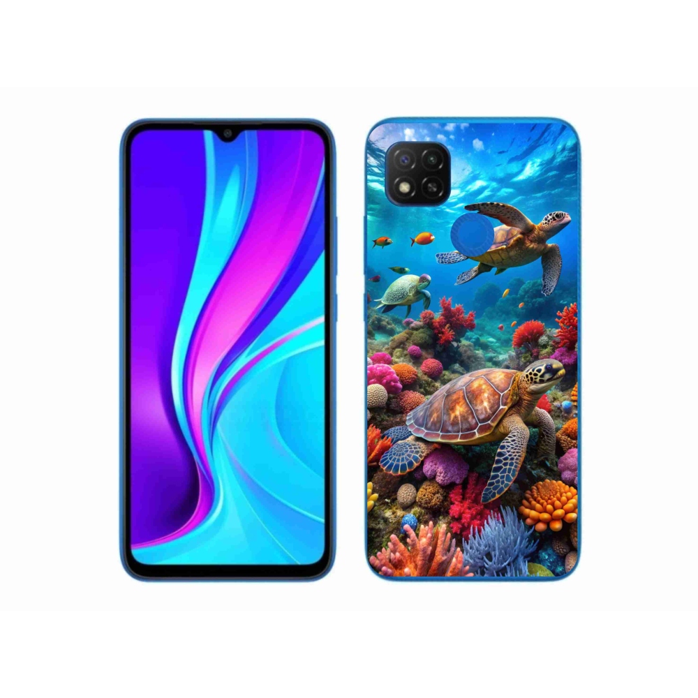 Gélový kryt mmCase na Xiaomi Redmi 9C - morský svet 2