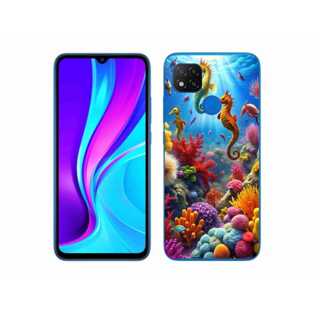 Gélový kryt mmCase na Xiaomi Redmi 9C - morský svet 3