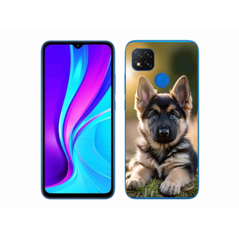 Gélový kryt mmCase na Xiaomi Redmi 9C - nemecký ovčiak v prírode