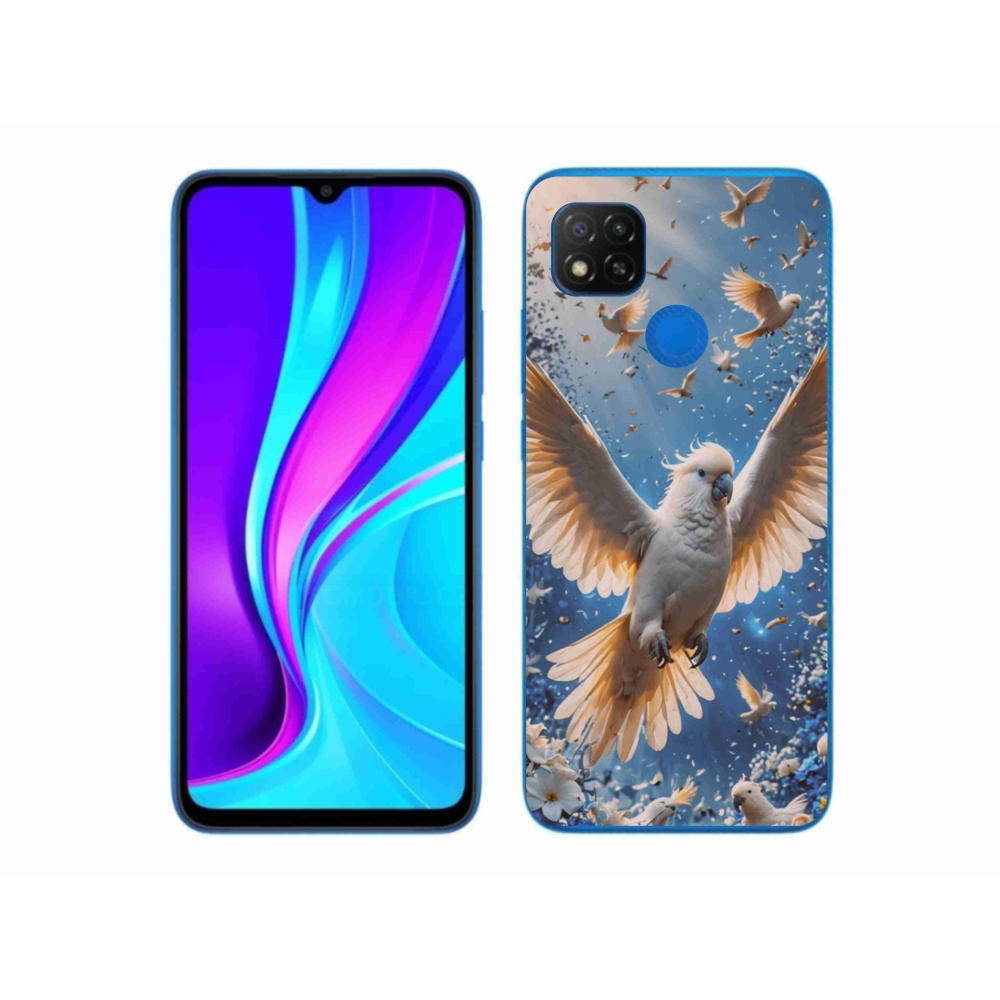 Gélový kryt mmCase na Xiaomi Redmi 9C - papagáj kakadu