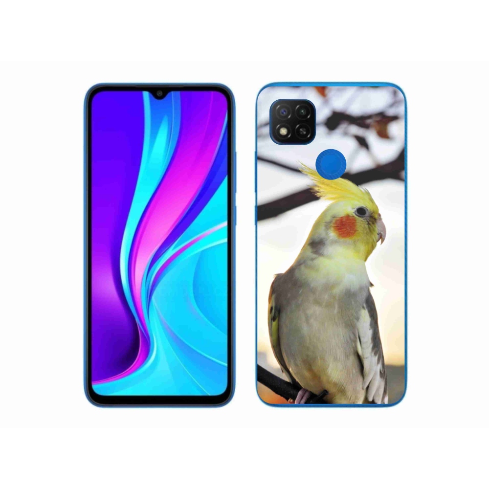 Gélový kryt mmCase na Xiaomi Redmi 9C - papagáj korela