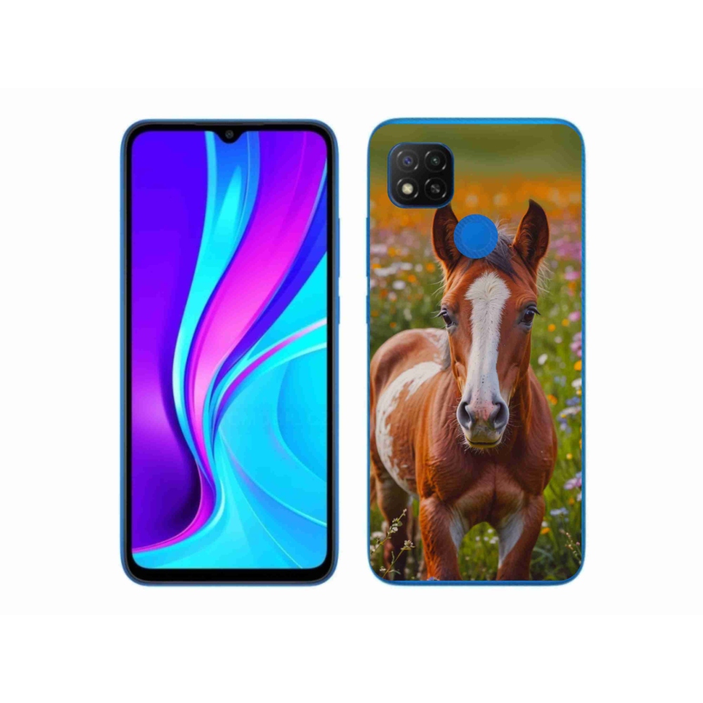 Gélový kryt mmCase na Xiaomi Redmi 9C - roztomilé žriebä