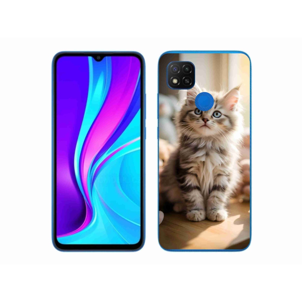 Gélový kryt mmCase na Xiaomi Redmi 9C - roztomilé mačiatko 10
