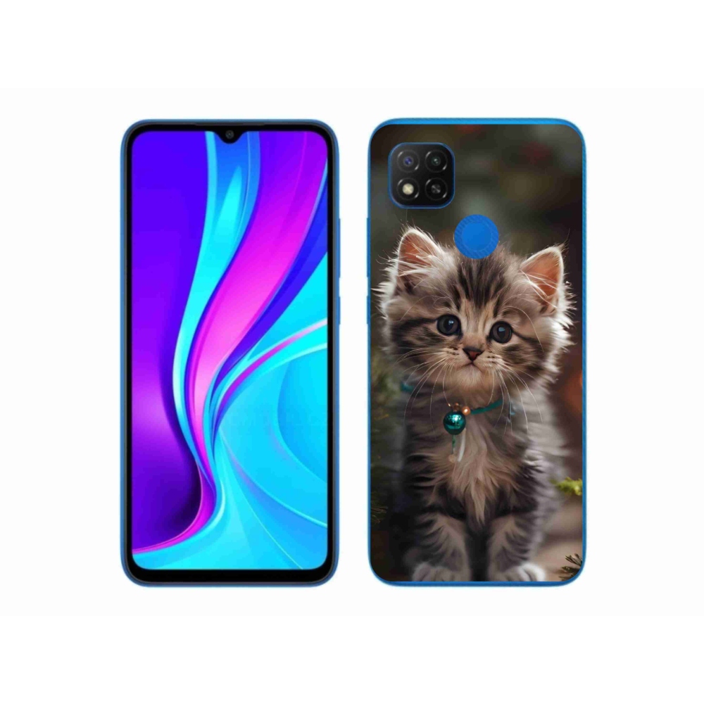 Gélový kryt mmCase na Xiaomi Redmi 9C - roztomilé mačiatko 11