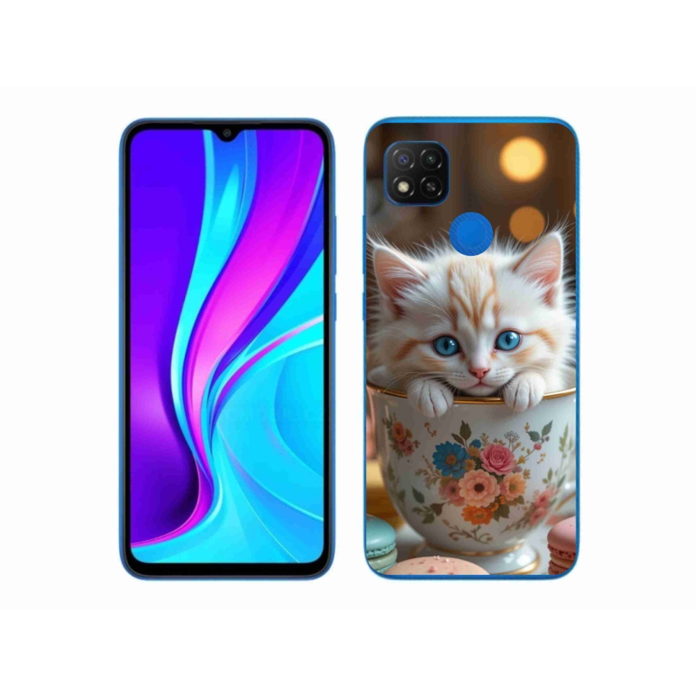 Gélový kryt mmCase na Xiaomi Redmi 9C - roztomilé mačiatko 6