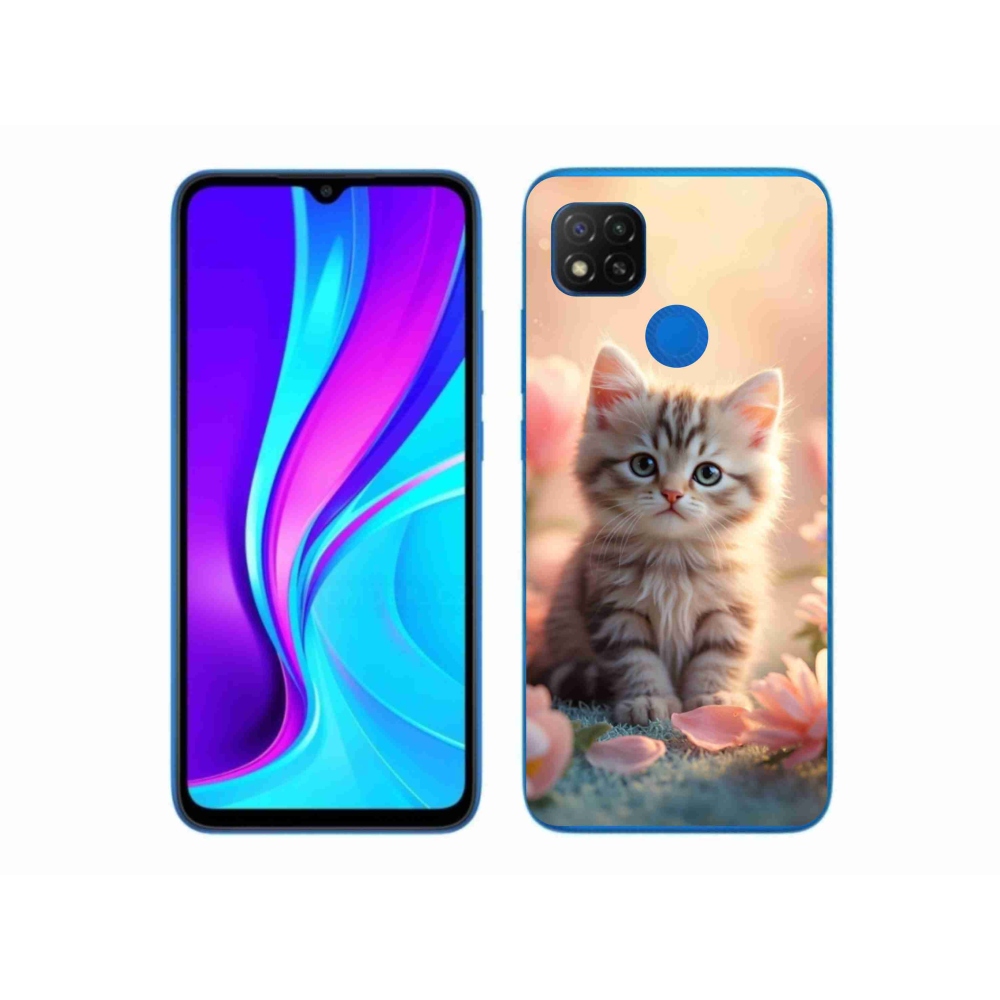 Gélový kryt mmCase na Xiaomi Redmi 9C - roztomilé mačiatko 8