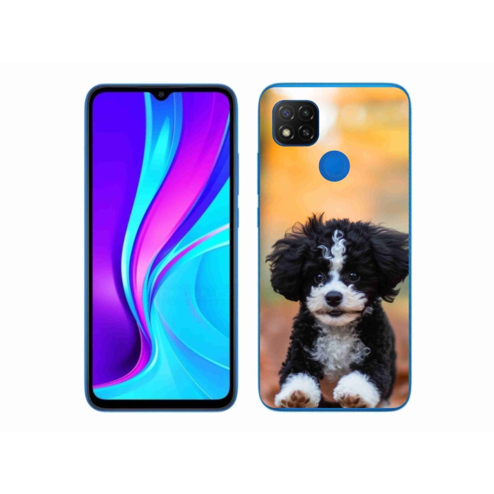 Gélový kryt mmCase na Xiaomi Redmi 9C - roztomilé šteňa 2