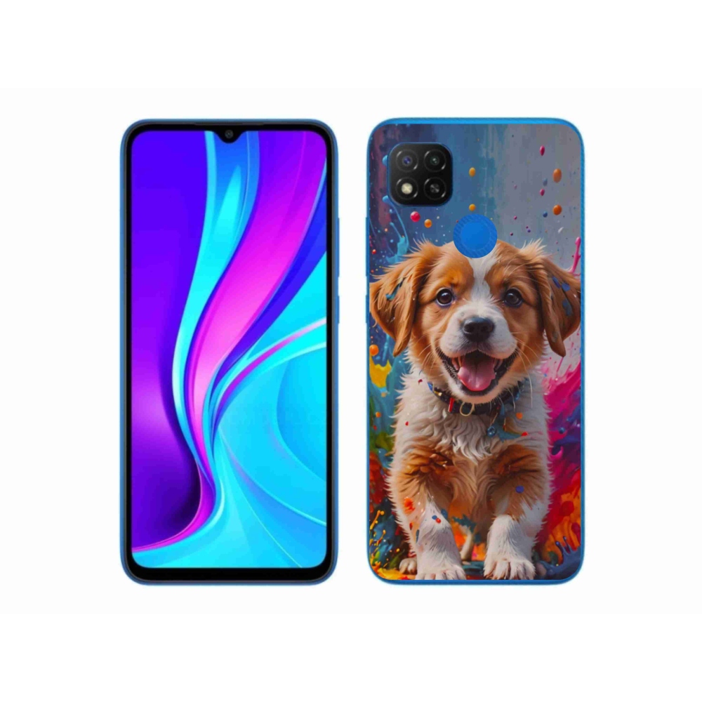 Gélový kryt mmCase na Xiaomi Redmi 9C - roztomilé šteňa 3