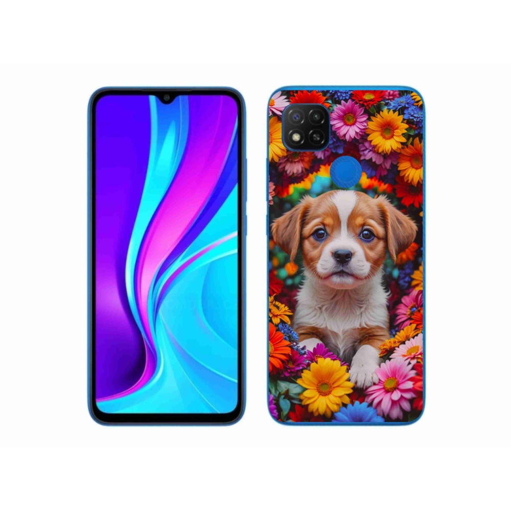 Gélový kryt mmCase na Xiaomi Redmi 9C - roztomilé šteňa