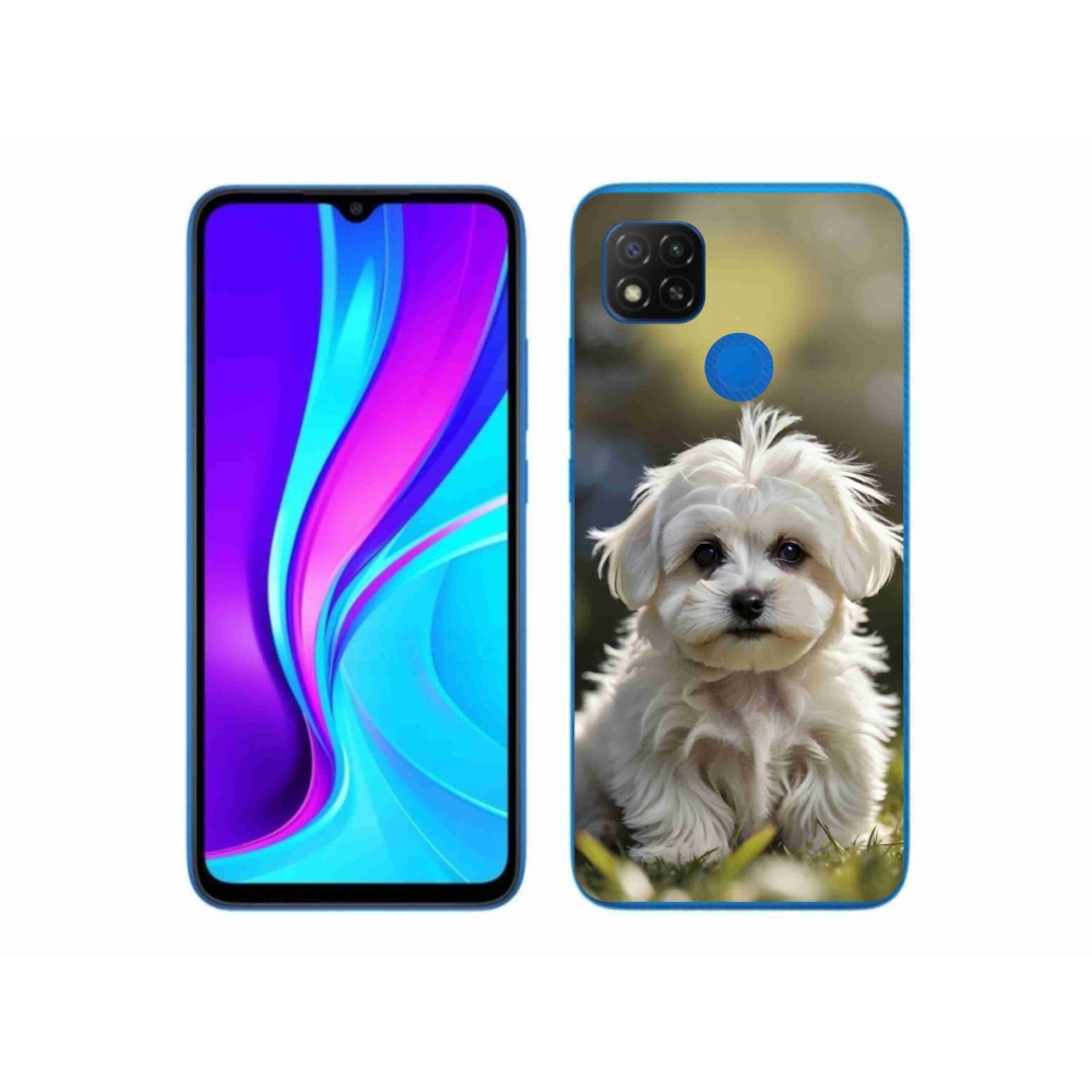 Gélový kryt mmCase na Xiaomi Redmi 9C - roztomilý maltézsky psík