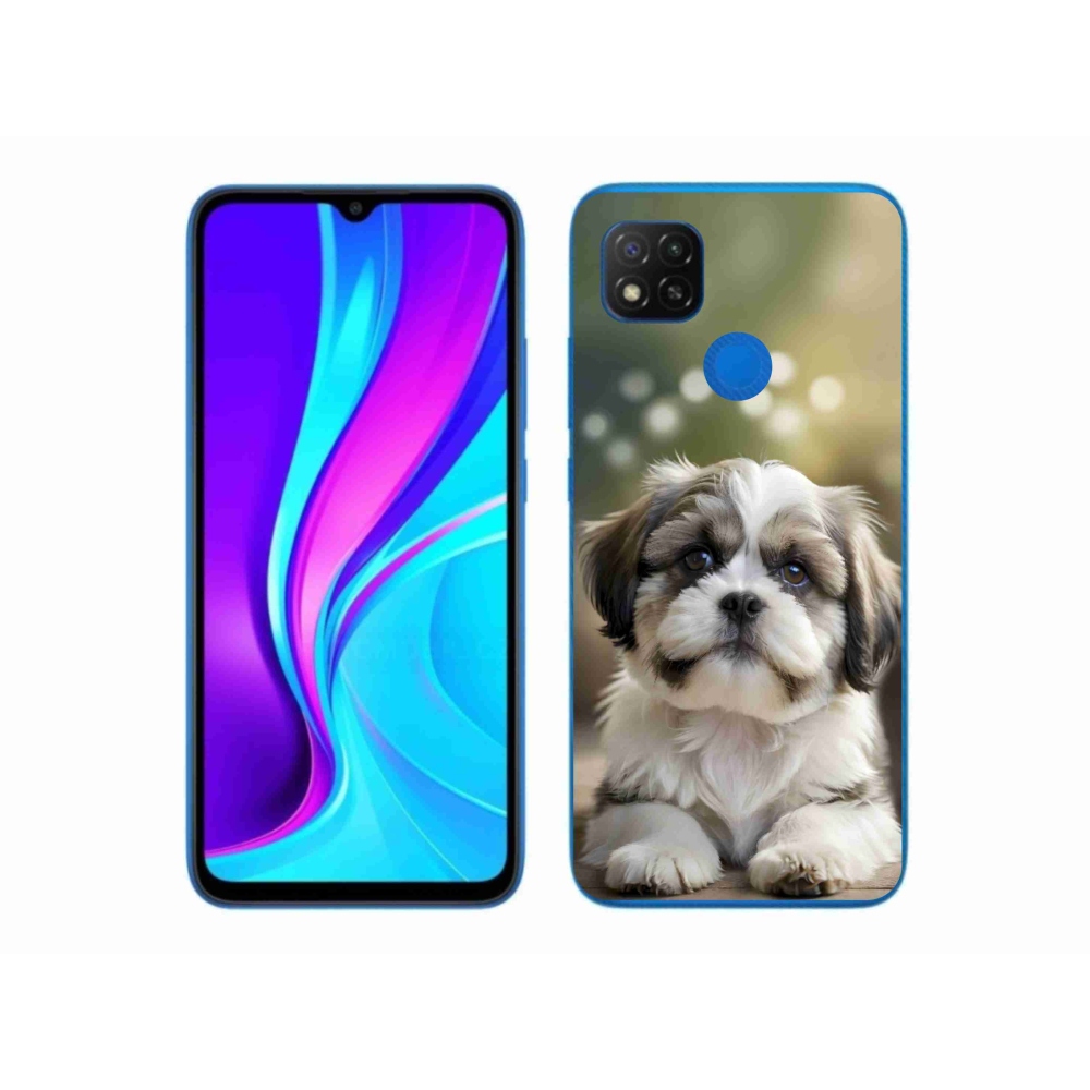 Gélový kryt mmCase na Xiaomi Redmi 9C - roztomilý shih-tzu