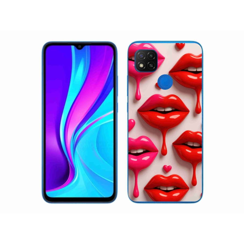 Gélový kryt mmCase na Xiaomi Redmi 9C - pery 2