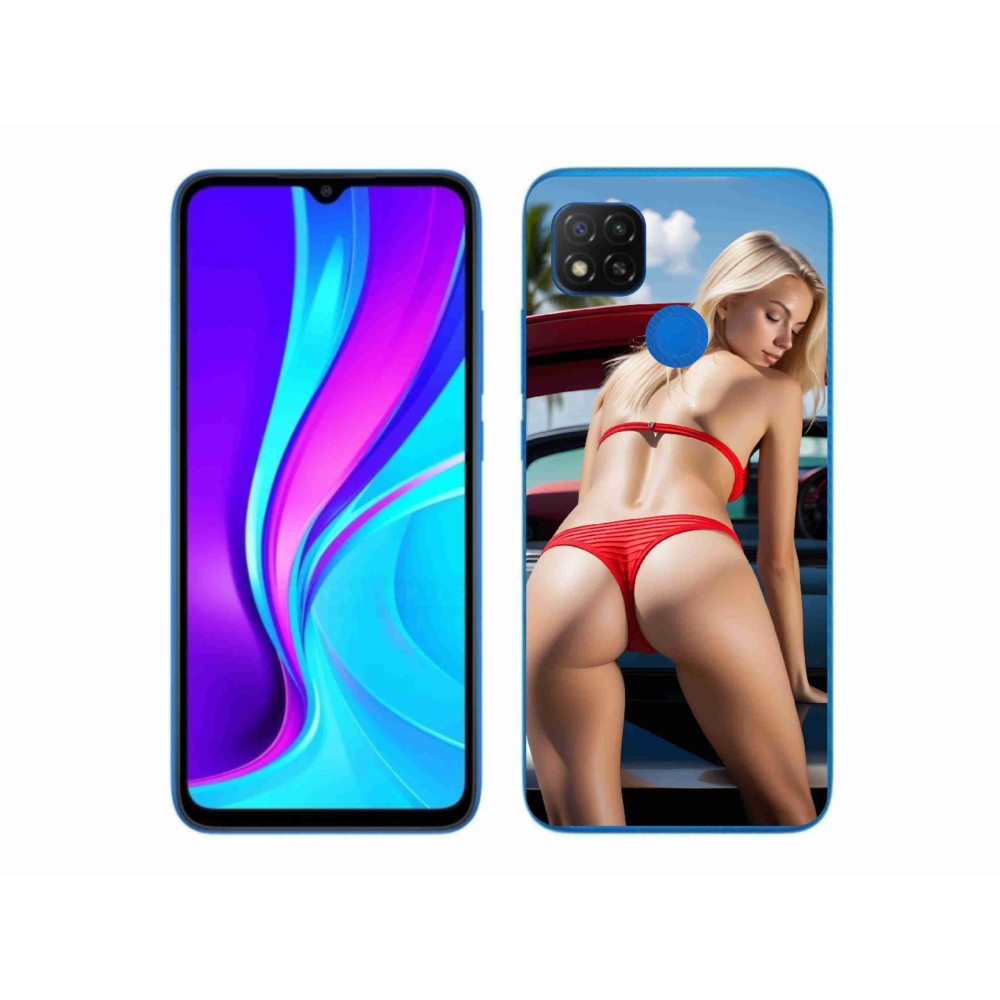 Gélový kryt mmCase na Xiaomi Redmi 9C - sexy žena 2