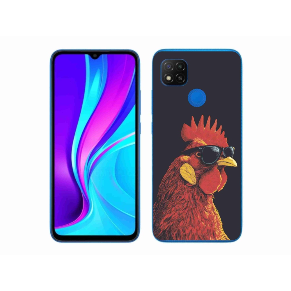 Gélový kryt mmCase na Xiaomi Redmi 9C - štýlový kohút