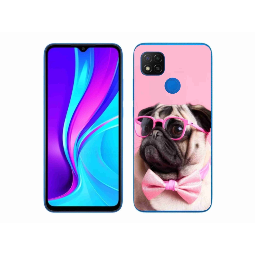 Gélový kryt mmCase na Xiaomi Redmi 9C - štýlový mops