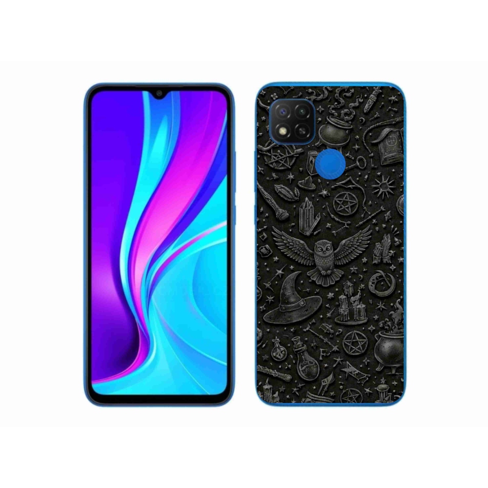 Gélový kryt mmCase na Xiaomi Redmi 9C - tmavý magický svet
