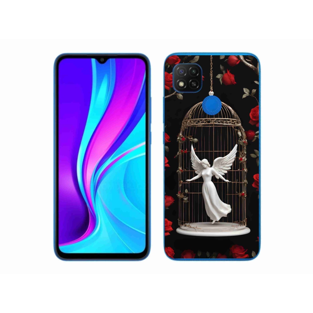 Gélový kryt mmCase na Xiaomi Redmi 9C - uväznený anjel