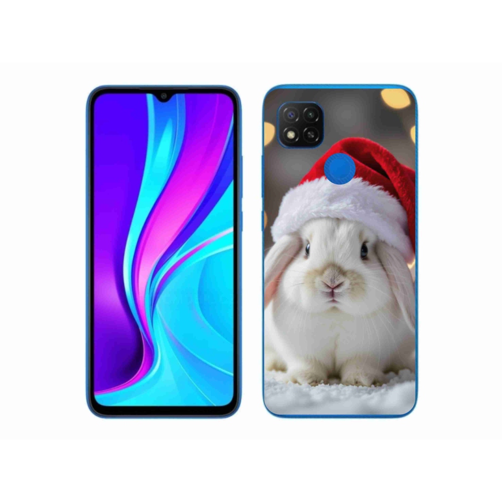 Gélový kryt mmCase na Xiaomi Redmi 9C - vianočný králik