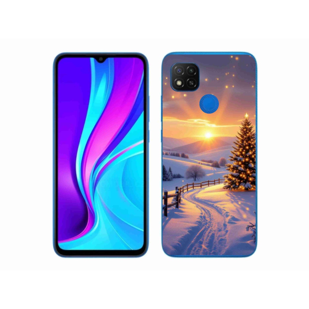 Gélový kryt mmCase na Xiaomi Redmi 9C - zimná krajina